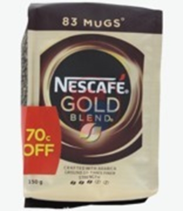 Picture of NESCAFE GOLD BLEND REFIL 70C OFF 150GR